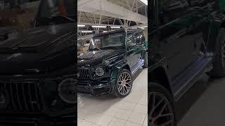 tuning G-class - электропороги, карбон и масса других работ в одном месте почти в Центре Москвы