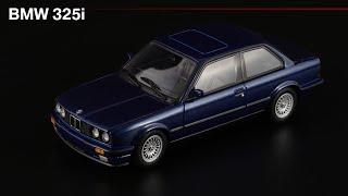 Упрощёнка BMW 325i E30 Mauritiusblau Metallic • MaXichamps • Масштабные модели автомобилей BMW 1:43