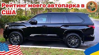 Cars and Prices, 5 моих любимых авто, рейтинг моего автопарка в США