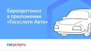 Новые возможности приложения «Госуслуги Авто»: европротокол