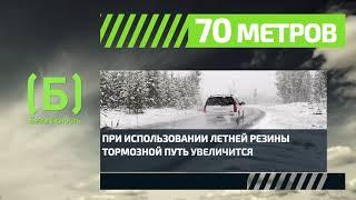 Каков тормозной путь автомобиля на скользкой дороге?