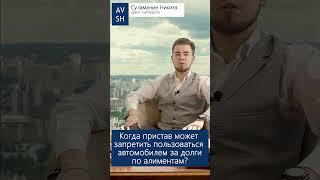 Когда пристав может запретить управлять автомобилем