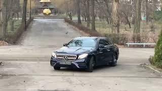 Mercedes-Benz E class AMG line Мерседес с водителем прокат без водителя в Киеве