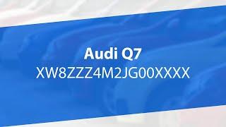 Купить Audi Q7 | Аукцион TOTAL01 | Битые авто НЕДОРОГО