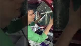 Как Затонировать авто своими руками? #kostamoro #auto #tint #tinting #bryansk