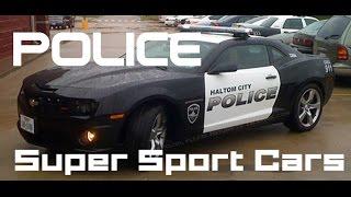 Самые крутые полицейские автомобили. Police Cars (Super Sport Cars Version)