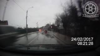 Во Взморье сгорел автомобиль. Калининград. 24.02.17