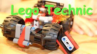 Lego technic. Красный гоночный автомобиль