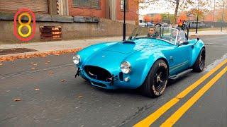 Самодельная Shelby Cobra: ОЧЕНЬ быстро!