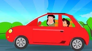 папа красный автомобиль | популярные русские рифмы | рифмы на русском | Daddy's Red Car