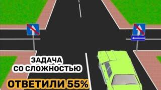 В каком направлении разрешено движение легковому автомобилю?