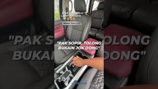 Cara Lipat Jok Baris Ke-2 Paling Asik | Nissan Terra #Shorts