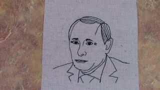 Как научиться рисовать? Путин В.В. / Президент РФ / Шью и рисую / Для любителей шитья и творчества.