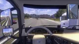 Euro Truck Simulator 2 версия 1.7.0 Volvo русская карта российские авто