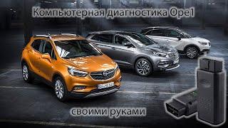 Диагностика автомобиля. Opel. Op Com