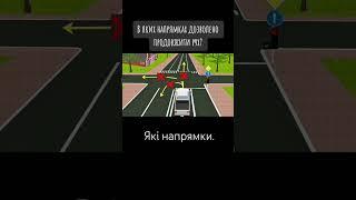 які напрямки #pdr #пдр #пдр2023 #тест #україна #авто #shortvideo #правиладорожньогоруху #знаки