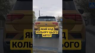 Який код кольору цього авто? #накапоті #фарбуванняавто #покраскаавто