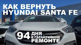 Как вернуть HYUNDAI SANTA FE. Коррозия. Вибрация при разгоне. Протерся руль.