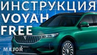 Инструкция Voyah Free от Major Auto