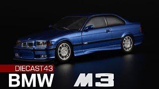 BMW M3 E36 Estorilblau /// Minichamps /// Переиздание 2019 года: масштабные модели автомобилей 1:43