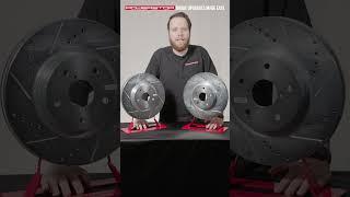 Are Your Drilled & Slotted Rotors Facing The Right Direction? | PowerStop #shorts