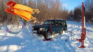 Поднимаем автомобиль за колесо