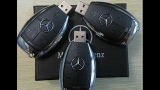 Видео-обзор на USB Flash Drive Ключ-авто Mercedes 8Gb