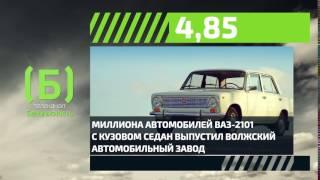 Сколько было выпущено автомобилей ВАЗ-2101?