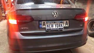 Делаем жёлтые повороты VW Jetta USA Америка