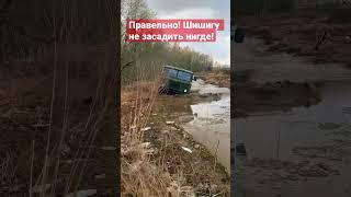 Газ 66, шишига, газ-66 в грязи #авто  #военнаятехника #газ #газ66  #military #offroad