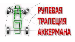 РУЛЕВАЯ ТРАПЕЦИЯ АККЕРМАНА #рудольф#аккерман#развал#схождение#поворот#колесо#автомобиль