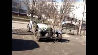 Ukranian Hot Rod  Самодельный ретро автомобиль    Алексей Бей