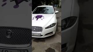 6-ой автомобиль криптовалюты PRIZM в городе Калуга (Белый Jaguar XF Т340СС77