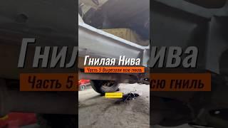 Нива из гнили в идеал #5 #покраскаавто #automobile #юмор #ремонт #авто #сварка #гараж #топ #reels #