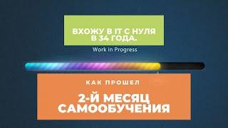 Вхожу в IT с нуля. Как прошел 2-й месяц самообучения.