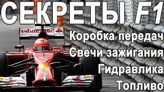 СЕКРЕТЫ СОВРЕМЕННОГО F1: Устройство КОРОБКИ ПЕРЕДАЧ, Свечей зажигания, ГИДРАВЛИКИ, Топлива!