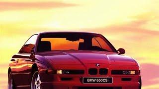 BMW 850 CSI 1992 E31 V12 Авто истории 12 выпуск