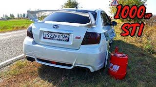 SUBARU IMPREZA WRX STI 1000л.с. vs SUZUKI HAYABUSA vs AUDI RS5. OCTAVIA A7 1.8T vs CROWN ATHLETE