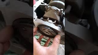 CRUZE motor 1.8 instalando el reten trasero de cigüeñal