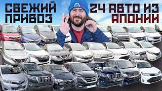 24 Авто с аукционов Японии + Отзыв клиента LEVCAR/ Prado 151/ VellFire/ Freed /Serena e-power /Vezel