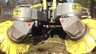 Вот это трактор! Это надо увидеть! Scarifier Bracke Forest T26 a Disc trencher