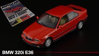 Девяностые: BMW 320i E36 // Minichamps // Масштабные модели автомобилей BMW 1:43 // Коллекция BMW