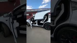 Tesla x plaid 2023 самый безопасный автомобиль #shorts