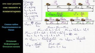 Физика Автомобиль проехал половину пути со скоростью V1 = 60 км/ч оставшуюся часть пути он половину