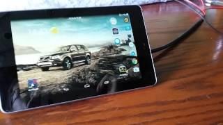 Nexus 7 подготовленный для интеграции в автомобиль