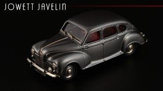 Британский белый металл: Jowett Javelin // Lansdowne Models // Масштабные модели автомобилей 1:43