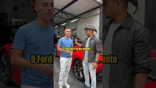 Ele comprou uma Ferrari SF90 com 29 anos de idade #carros #entrevista #ocaradochapeu #ferrari #ford