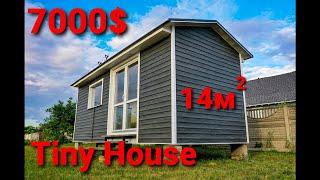 Tiny House 14м2. Дом по цене бюджетного авто ! Дом на колесах .