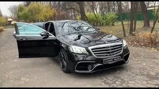 Аренда авто с водителем Mercedes W222 S550 прокат аренда без водителя с водителем