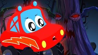 хэллоуин дерево | развивающий мультфильм | потешки | Little Red Car Russia | детские песни